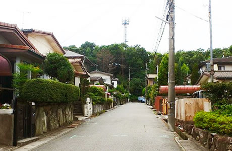 現在の街並み　※2014年10月