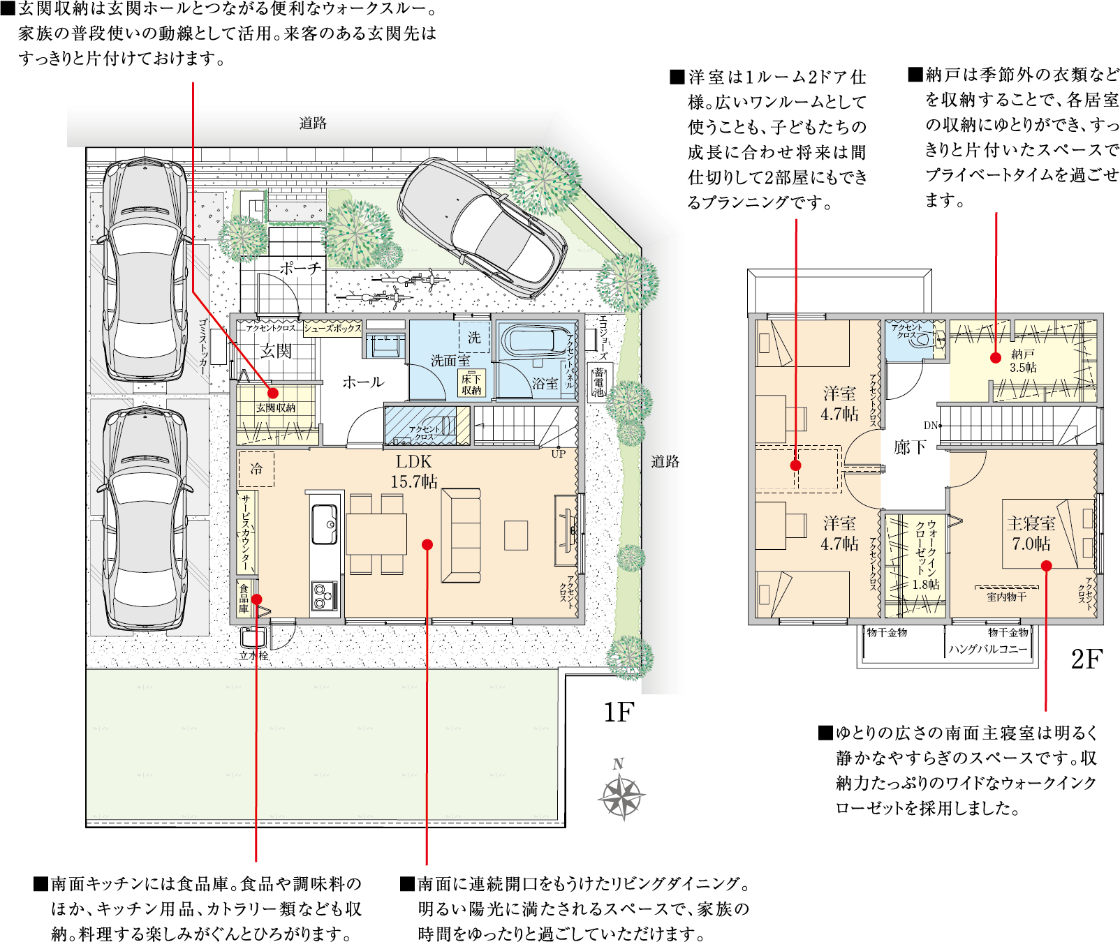 Plan C-2 間取り図