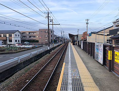 えちぜん鉄道三国芦原線「八ツ島」駅