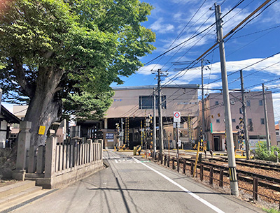 長野電鉄長野線「本郷」駅