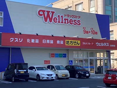 ドラッグストアウェルネス北田町店