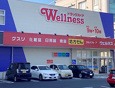 ドラッグストアウェルネス北田町店