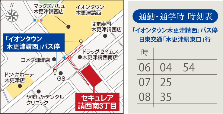 通勤・通学時時刻表