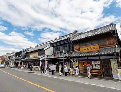 蔵造りの町並み