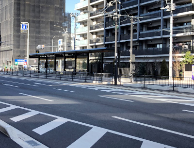 宇都宮ライトレール線「駅東公園前」駅