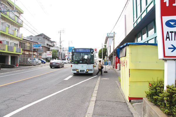 鹿児島交通「天神ヶ瀬戸」バス停