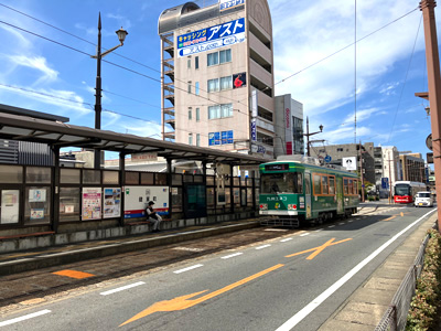 熊本市電健軍線「健軍町」駅