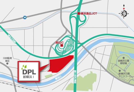 DPL新横浜I地図