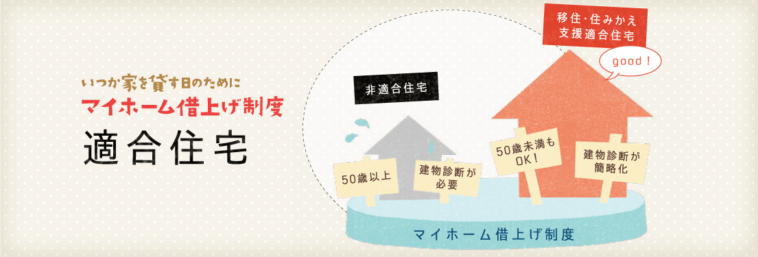 いつか家を貸す日のために JTIのマイホーム借上げ制度 適合住宅