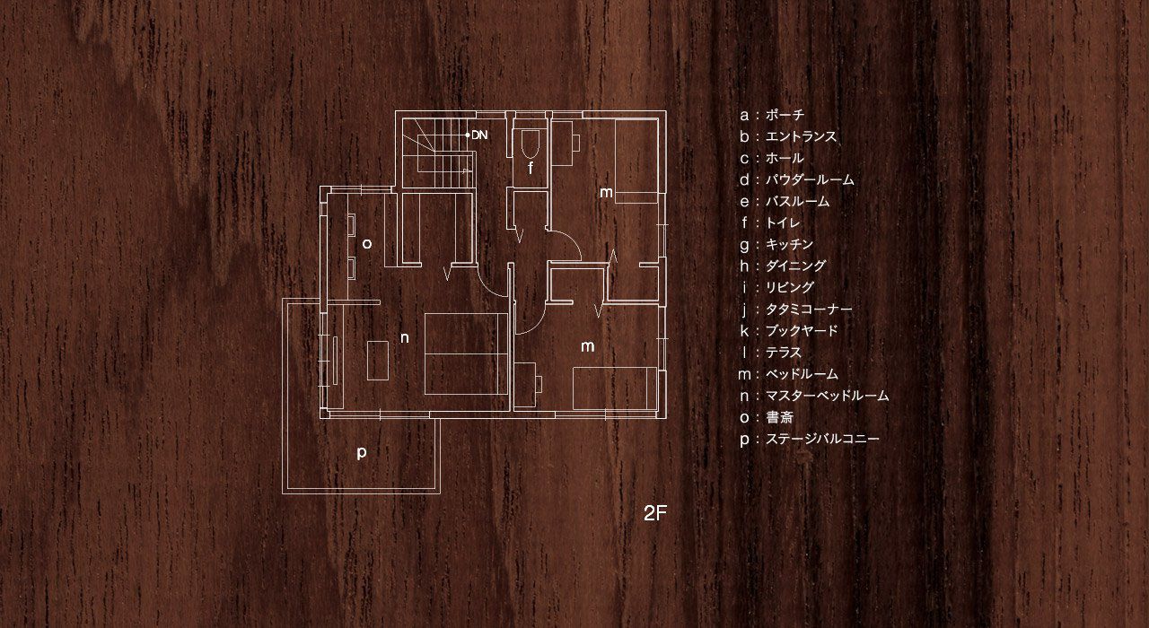 2階の間取り