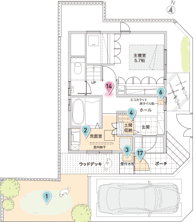 間取り図1F