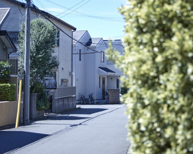 計画地周辺の街並み（徒歩2分／約110m）