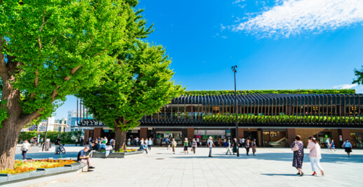 ｢上野｣駅へ38分