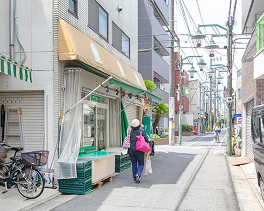 西小山ニコニコ通り商店街