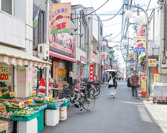 西小山にこま通り商店街