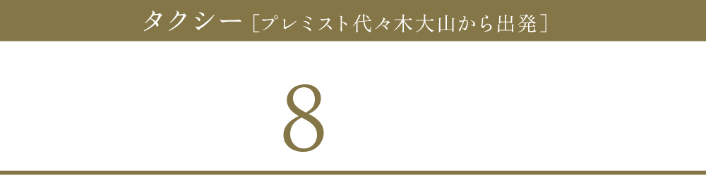 代々木公園まで約8分