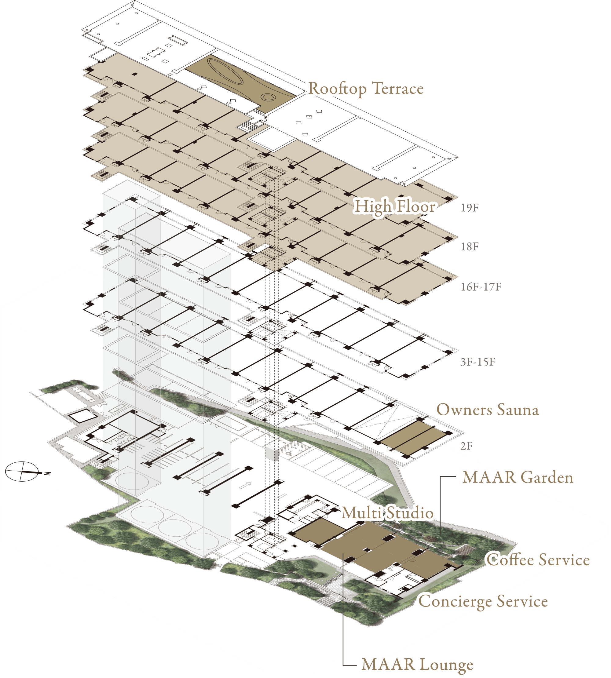 フロア概念図