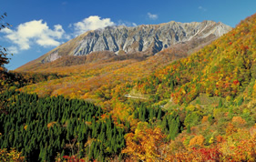 鍵掛峠より大山