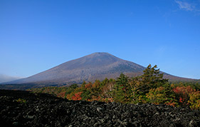 焼き走り溶岩流