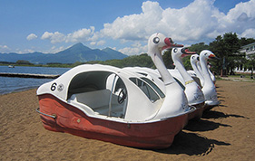 夏本番を待つ志田浜