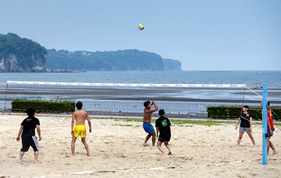 一年中アウトドアを楽しめる楽しめる糸ヶ浜海浜公園