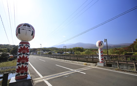 こけしの里、遠刈田地区