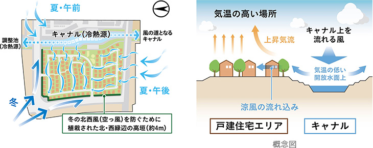 自然の気配を感じるランドスケープデザイン