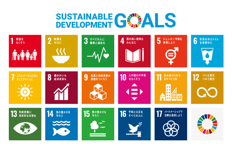 SUSTAINABLE DEVELOPMENT GOALS 世界を変えるための17の目標